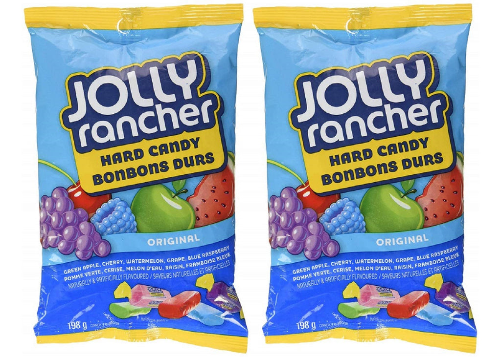 Jolly Rancher Hard Candy Assorted Flavours, 198g/7oz. (2 Pack) (Imported from Canada)