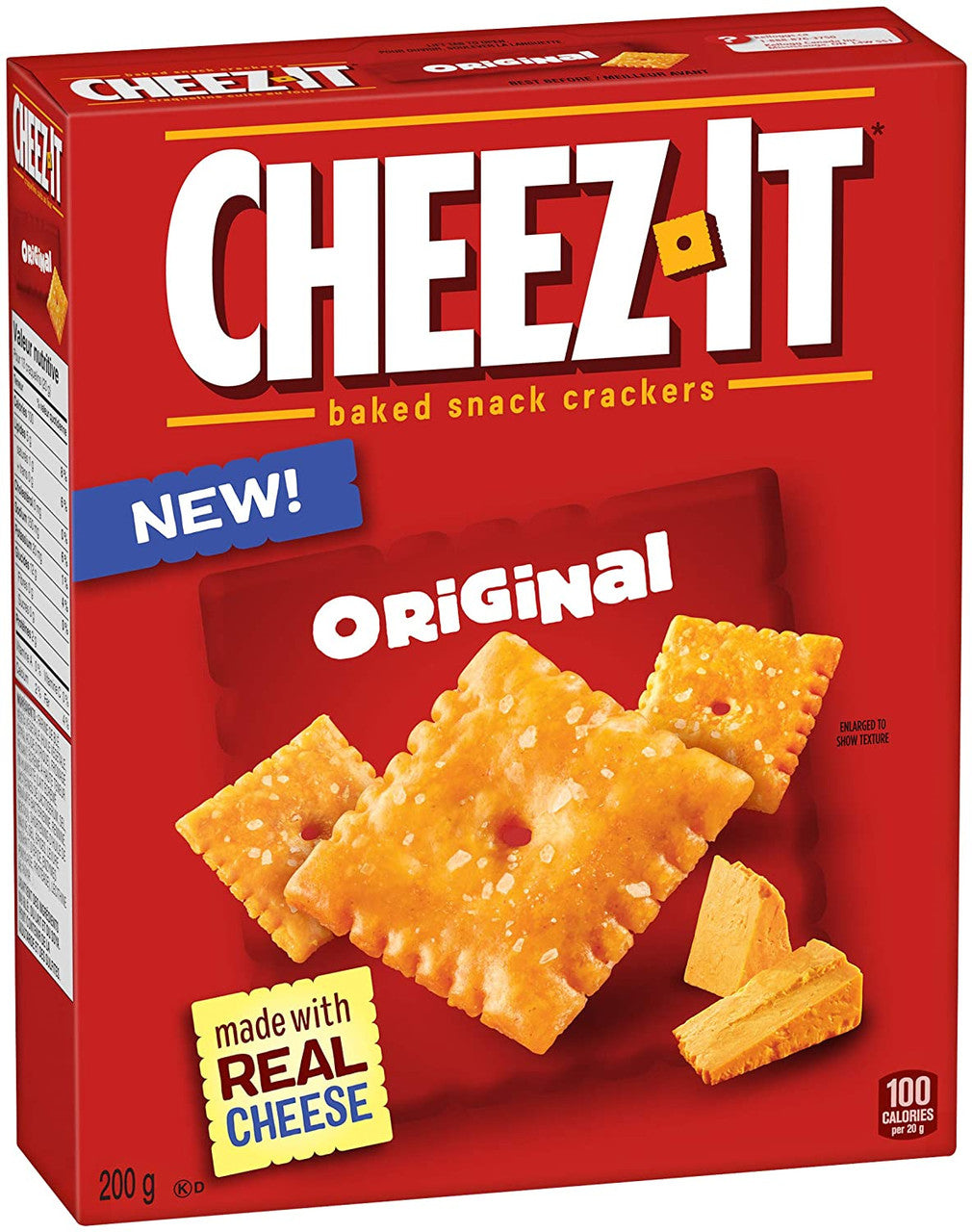 Cheez-It Original Crackers, 200g/7.1 oz, {Imported from Canada}