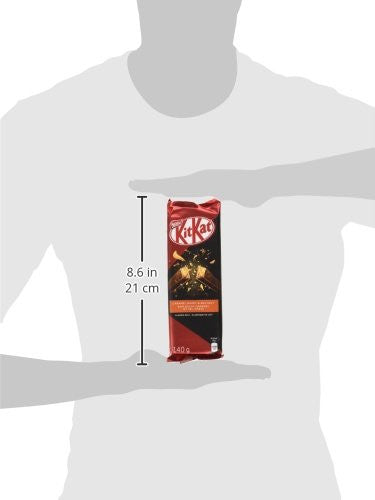 Kit Kat Nestle Caramel Burst & Sea Salt Milk Chocolate, 140g Bar  {Canadian}