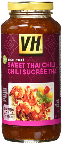 VH Sweet Thai Chili Dipping Sauce (12 Count), 341ml/11.5oz, Jars, {Imported from Canada}