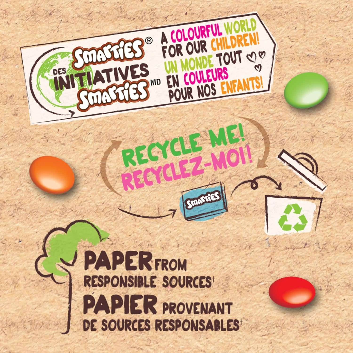 Nestle Smarties  Pop'N Pour Sharing Bag, 400g/14.1 oz