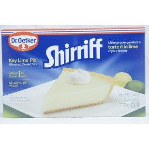 Dr. Oetker Shirriff Pie Filling and Dessert Mix, Key Lime, 212g/7.5 oz. {Imported from Canada}