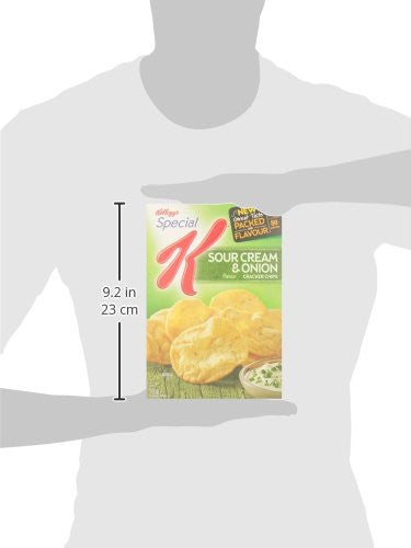 Kellogg's Special K Cracker Chips Sour Cream and Onion 113 Gram/3.98oz {Imported from Canada}