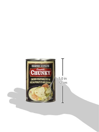 Campbell's Chunky Chicken Vegetable Pot Pie Soup, 540ml/18oz, (Imported from Canada)