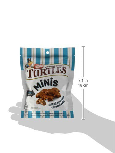 Nestle Turtles Mini Sweet & Salty, Salted Caramel,  142g/5 oz., {Imported from Canada}
