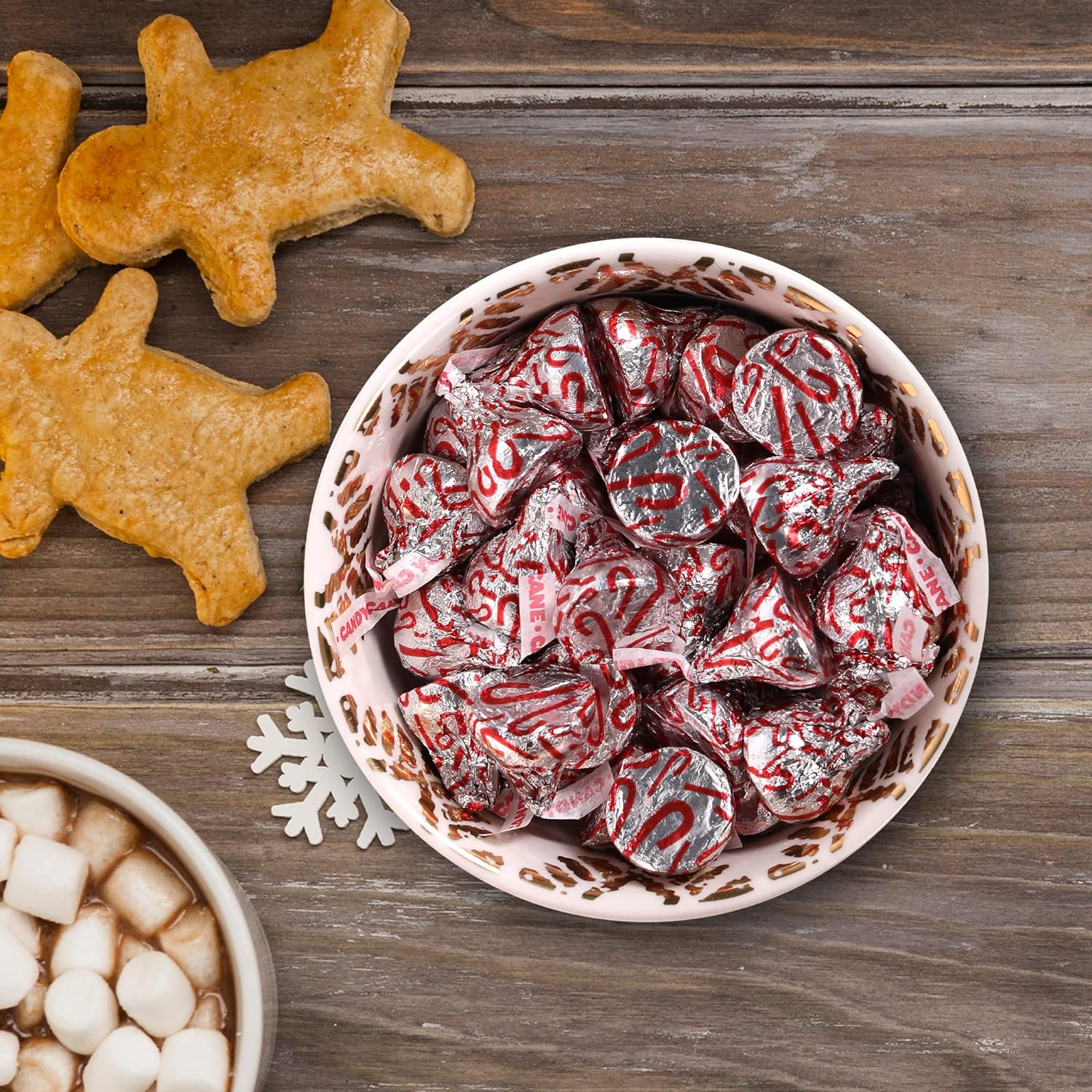 Hershey's Candy Cane Kisses, 180g/6.3 oz