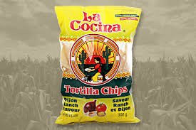 La Cocina Dijon Ranch Tortilla Chips - 300g/10.6 oz.,  {Imported from Canada}