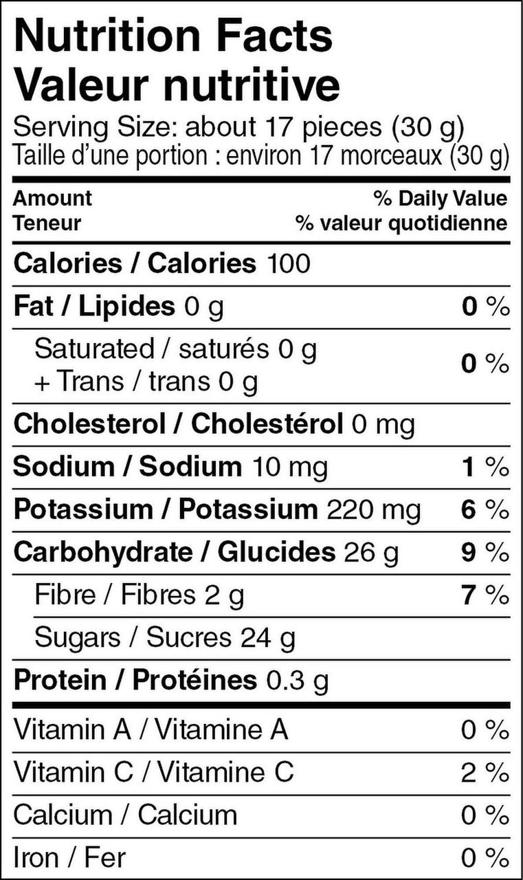 SunRype FruitSource Strawberry Bites 100% Fruit Snack, 170g/6 oz., {Imported from Canada}