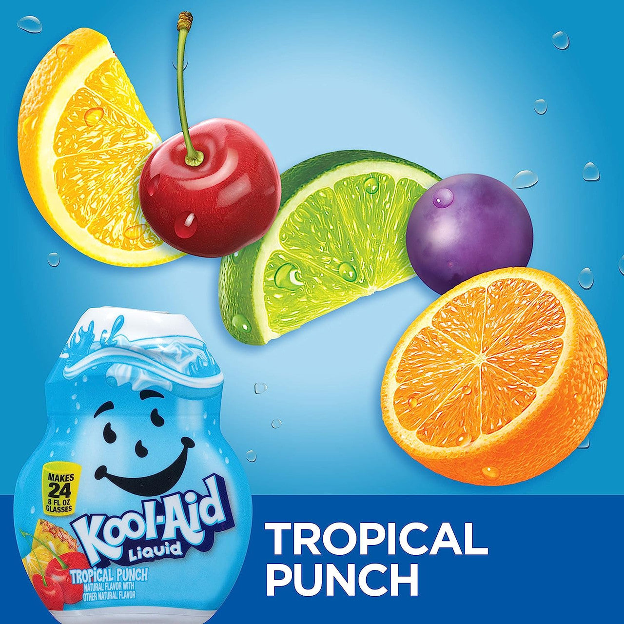 Kool-Aid Tropical Punch Liquid Drink Mix, 48mL/1.6 fl. oz., {Imported from Canada}