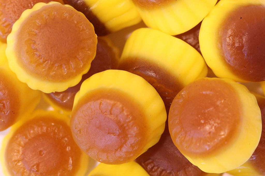 Yupik Creamy Creme Brulee Gummies 1kg, picture of creamy creme brulee gummies.