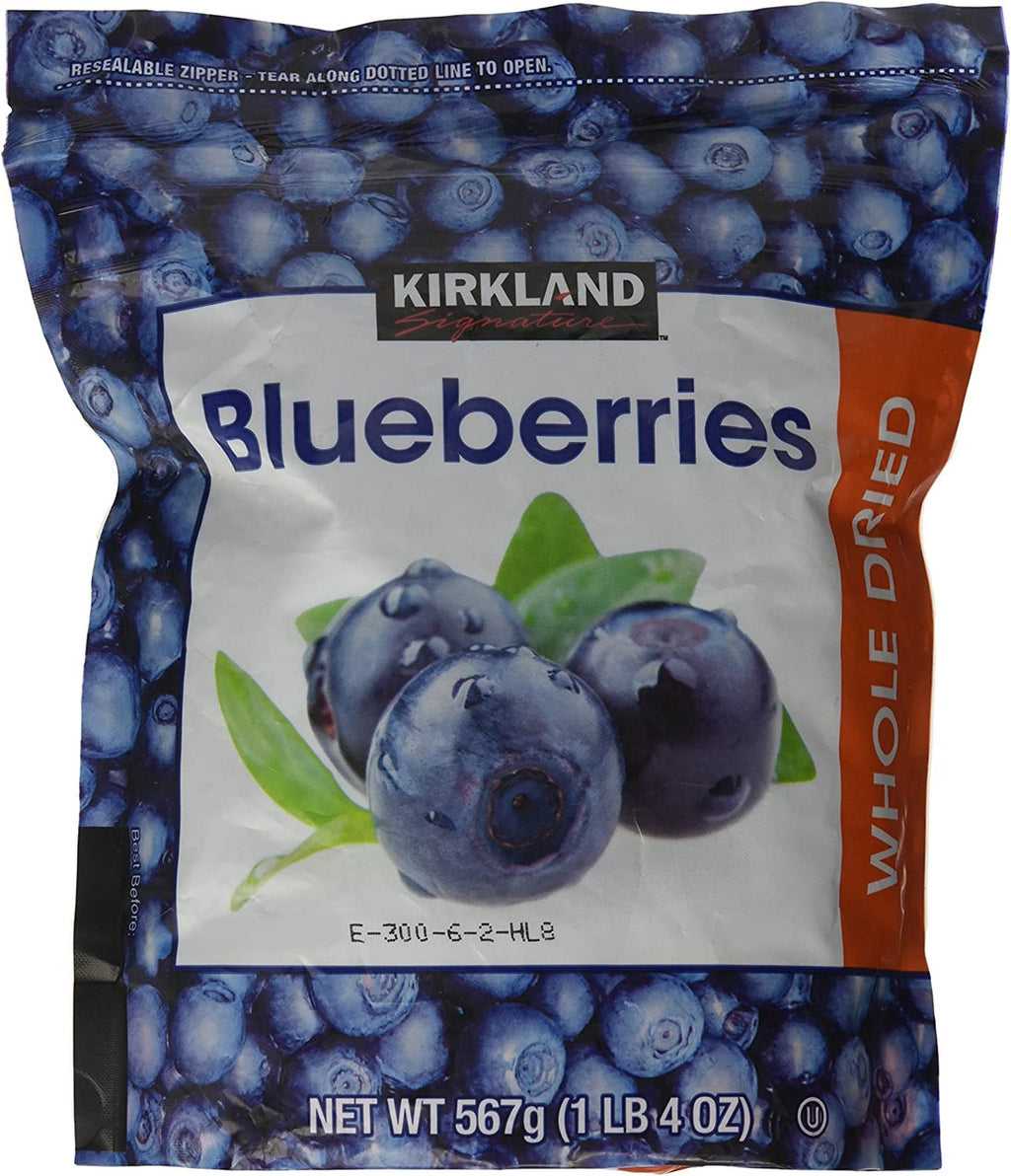 Kirkland Signature Dried Blueberries, 567g/20 oz., {Imported from Canada}