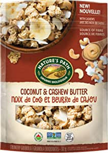 Nature's Path Organic Coconut Cashew Granola, 312g/10.9 oz. Bag {Imported from Canada}