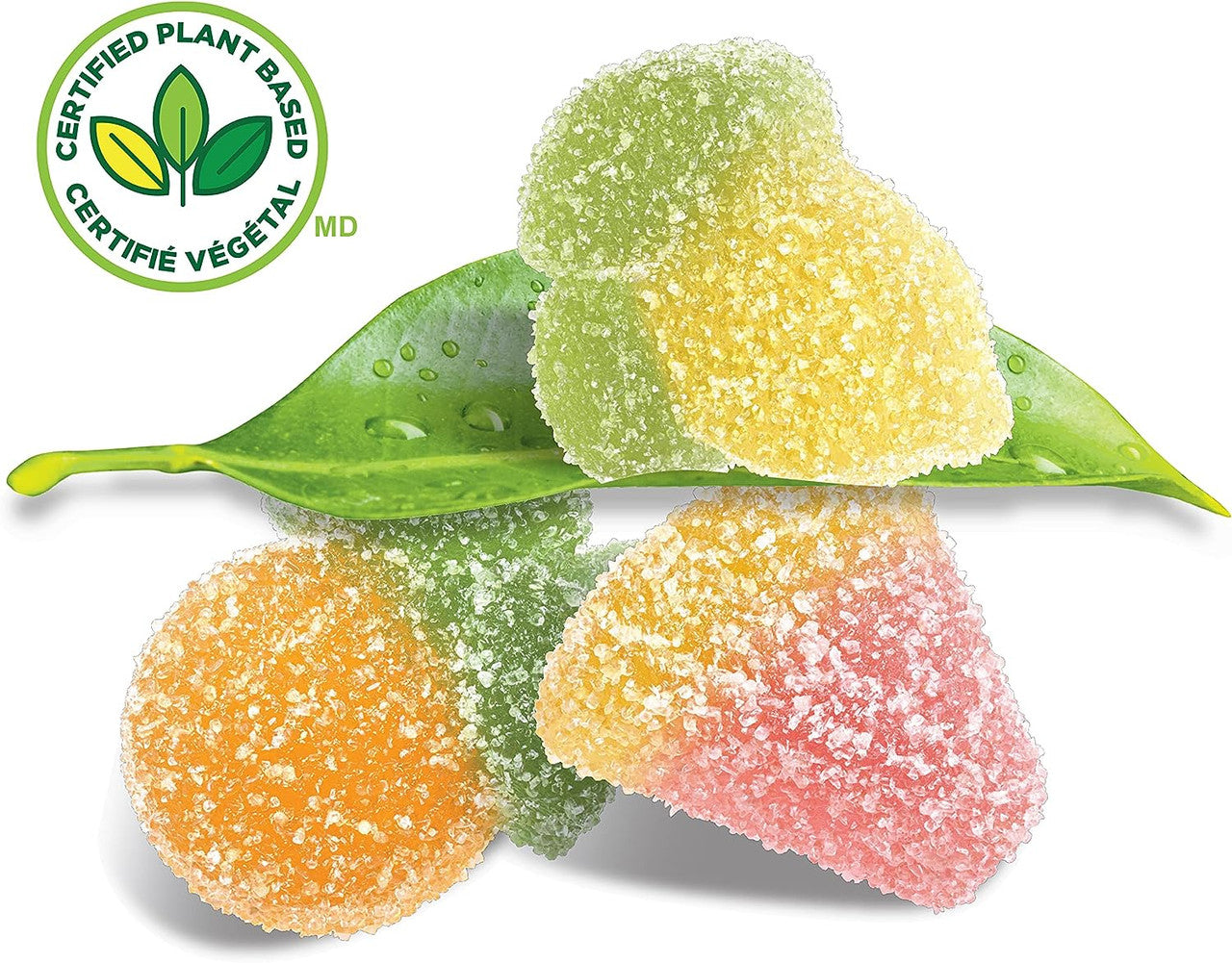Dare RealFruit Sours Gummies Citrus Burst Flavor, 180g/6.3 oz., Bag, {Imported from Canada}