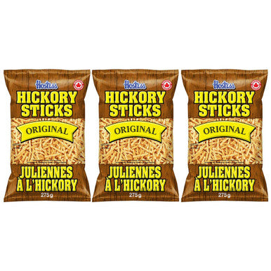 Hostess Hickory Sticks Original Potato Sticks, 275g/9.7oz, 3-Pack {Imported from Canada}
