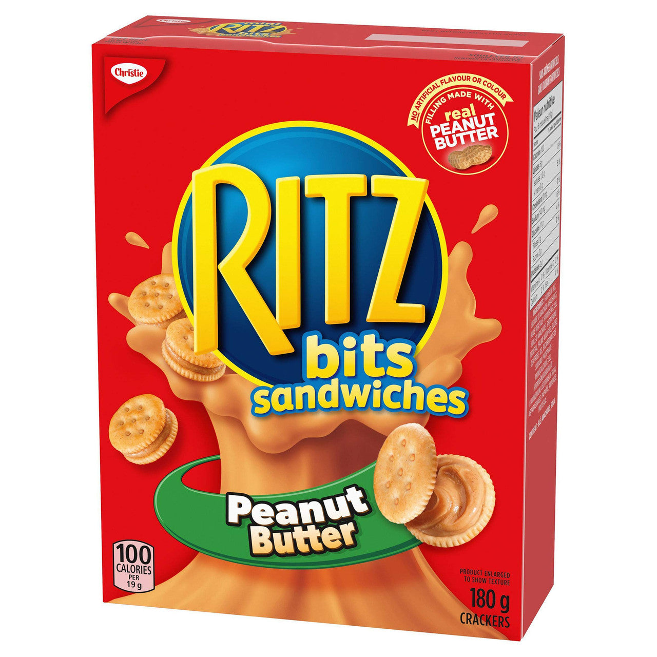 Ritz Bits Sandwiches Peanut Butter Flavour 180g/6.35oz {From Canada}