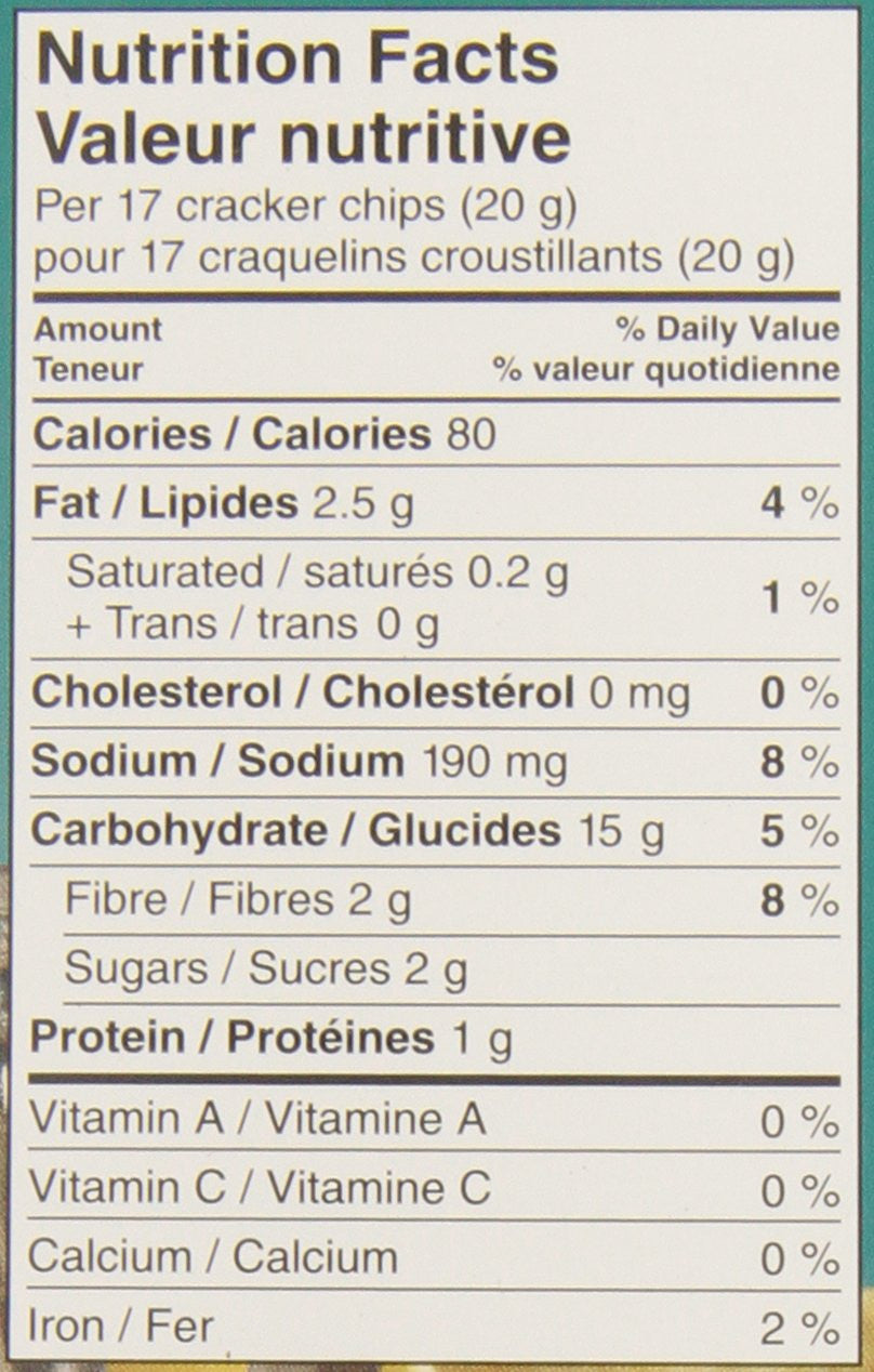 Kellogg's Special K Cracker Chips Salt and Vinegar 113 Gram/3.98 oz {Imported from Canada}