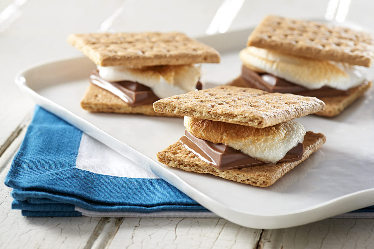 Christie Honey Maid Graham Cracker Wafers Boxes, Summer Camping Snacks, 12 Count, 400g/14.1 oz., {Imported from Canada}