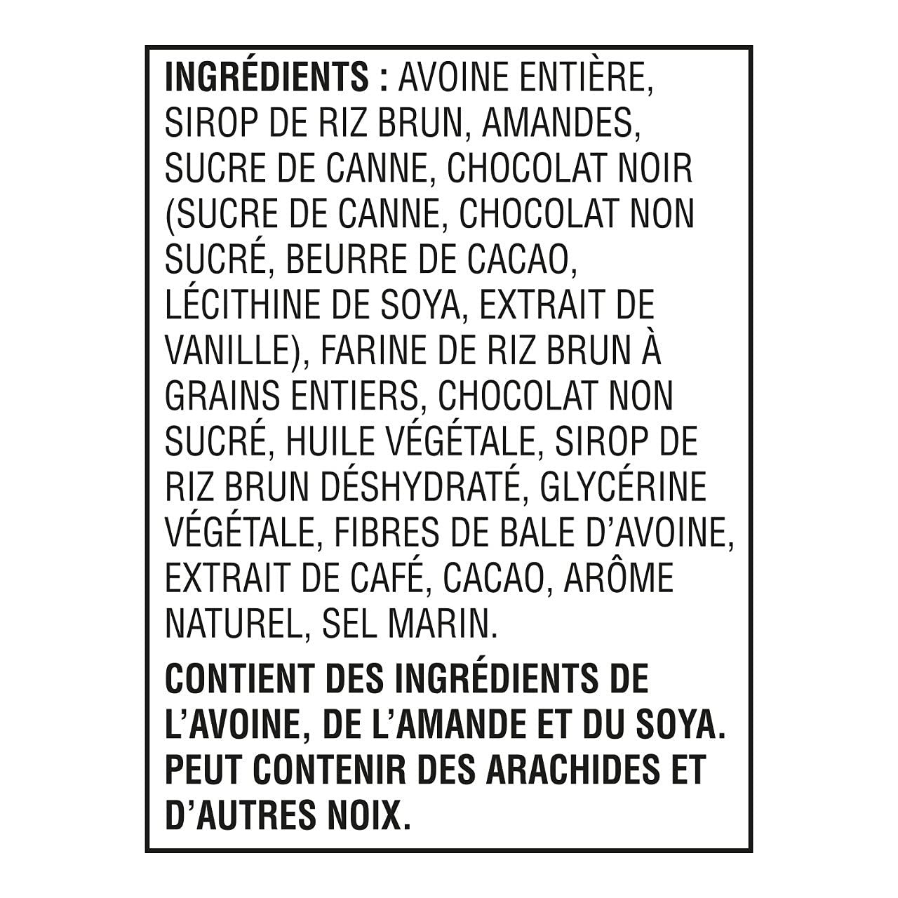 Kashi, Chewy Granola, Dark Mocha Almond Snack Bars, 175g/6.17oz., 5ct, {Imported from Canada}