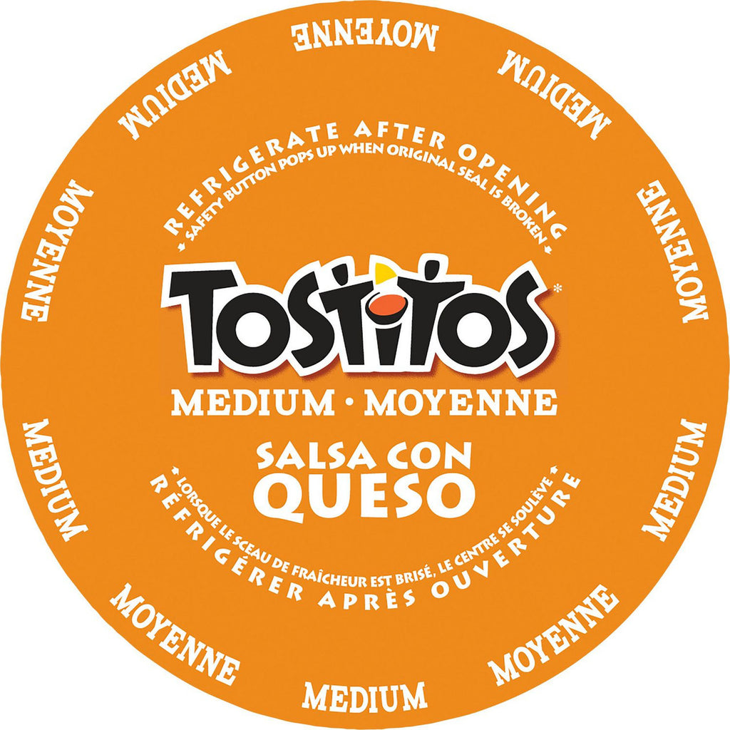 Tostitos Medium Salsa Con Queso Dip, 394ml/13.3 oz., {Imported from Canada}