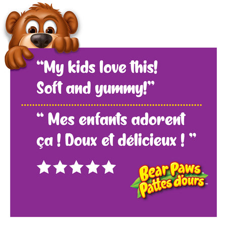 Dare Bear Paws Brownie Cookies, 6 Pouches per Box - 240g/8.5 oz., Box {Imported from Canada}
