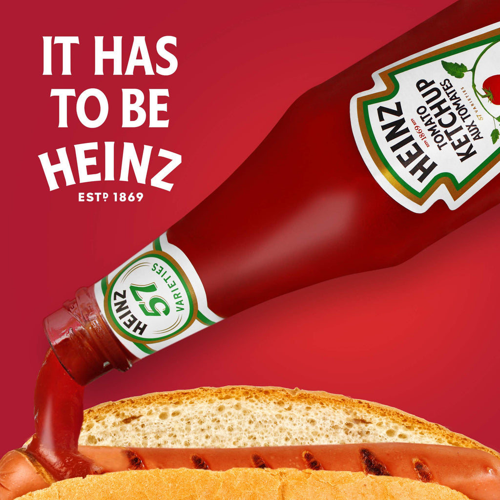 Heinz Ketchup Gluten Free, Family Size - Fridge Fit, 1.5L/3.2lbs (12 pack) {Imported from Canada}