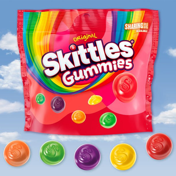Skittles Gummies Original, 280g/9.8oz {Imported from Canada}