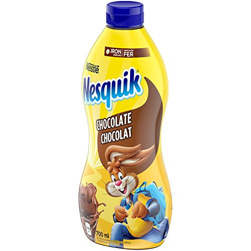 Nesquik Original Chocolate Syrup - 700ml/23.7 fl. oz., {Imported from Canada}