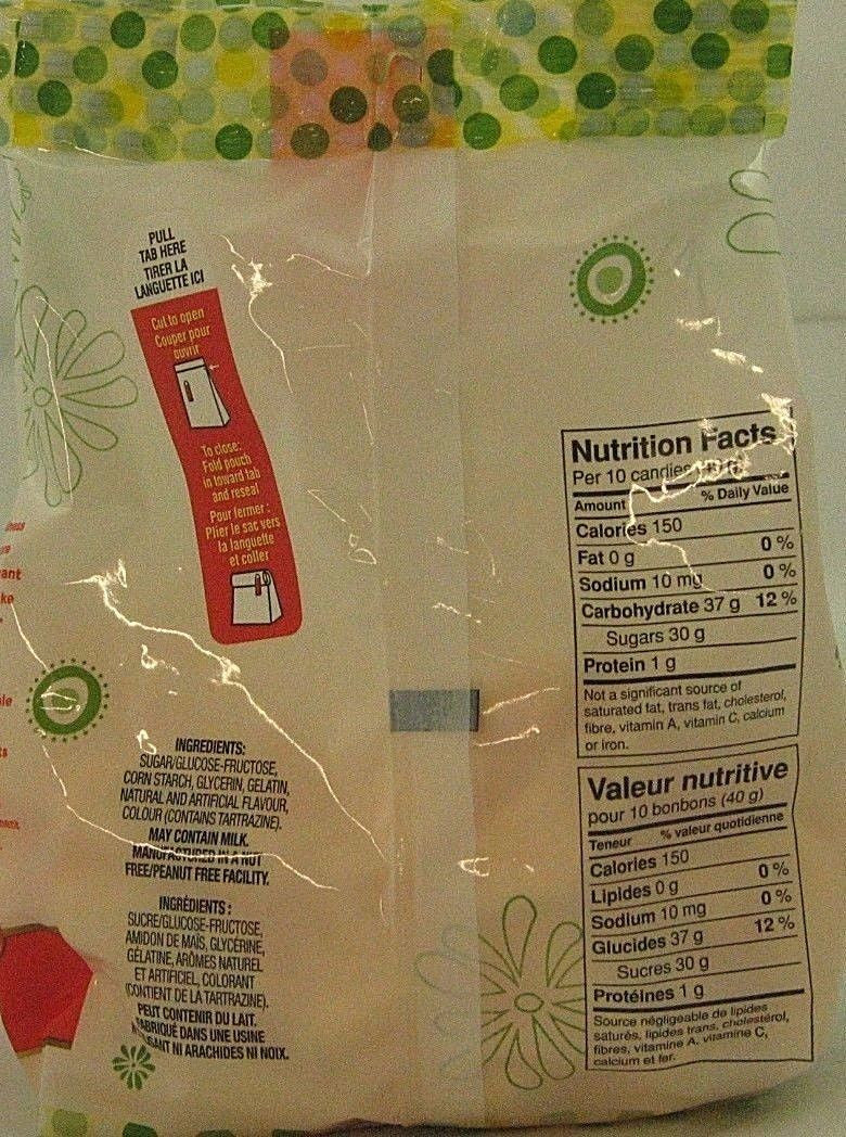 Dare Real Mallow Marshmallow Bananas Candy, 225g/7.9 oz bag, {Canadian