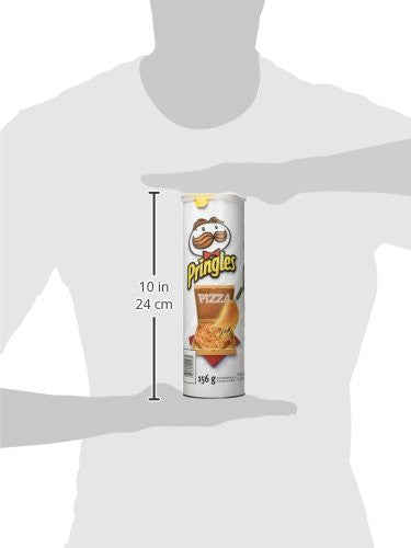 Pringles Potato Chips, Pizza Flavour, 156g/5.5oz (14 Pack){Imported from Canada}