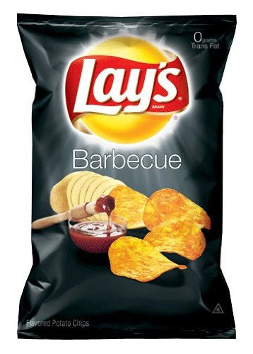Lay's BBQ (12pk), 60g/2.12oz Potato Chips {Imported from Canada}