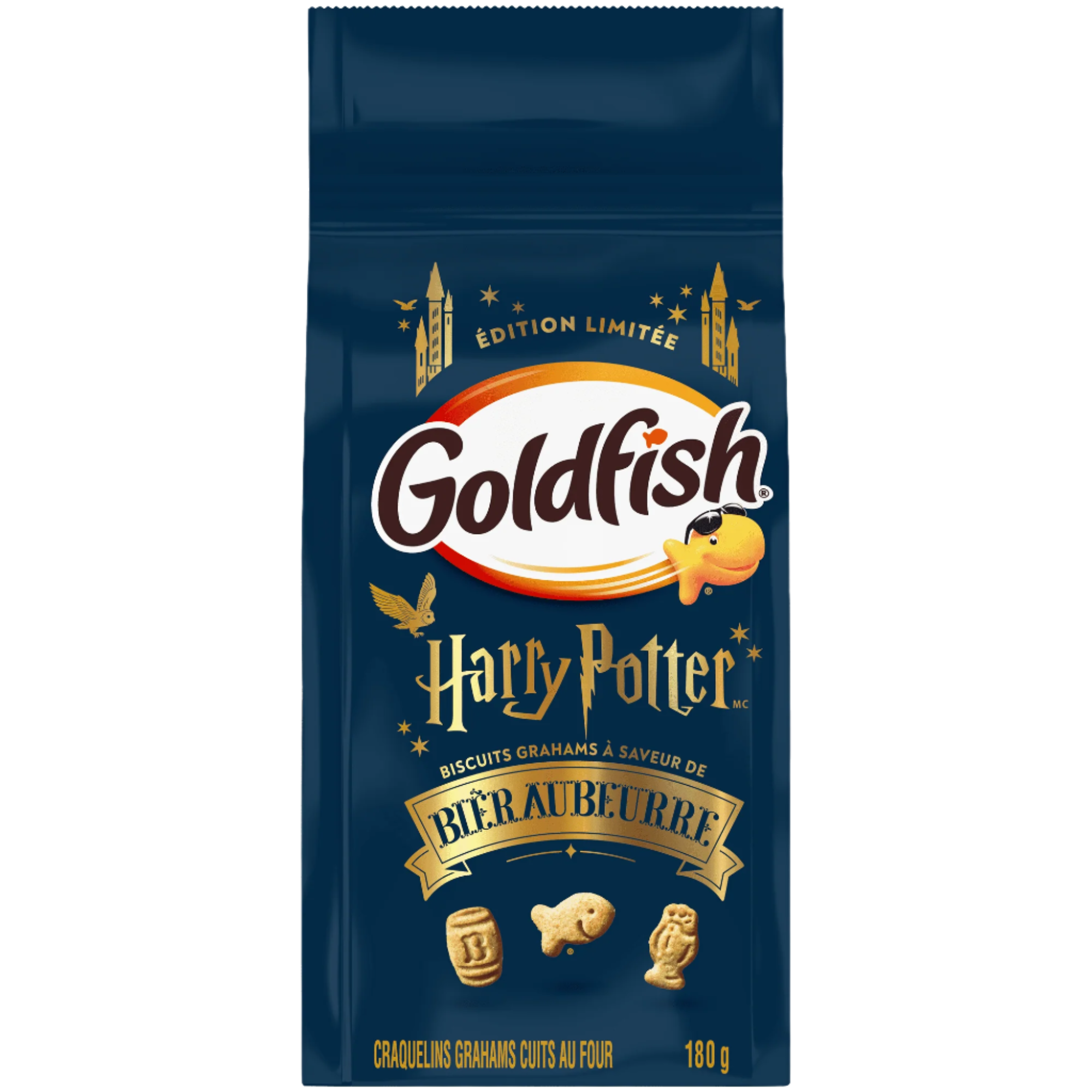 Goldfish Harry Potter Béraubèurre packaging on a white background