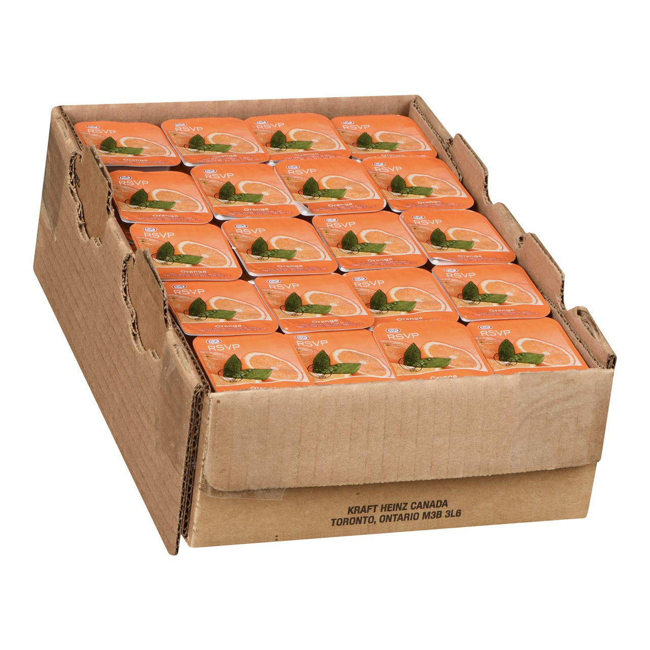 Kraft RSVP Orange Marmalade, 10mL Packets, 140 Count, (Imported from Canada}