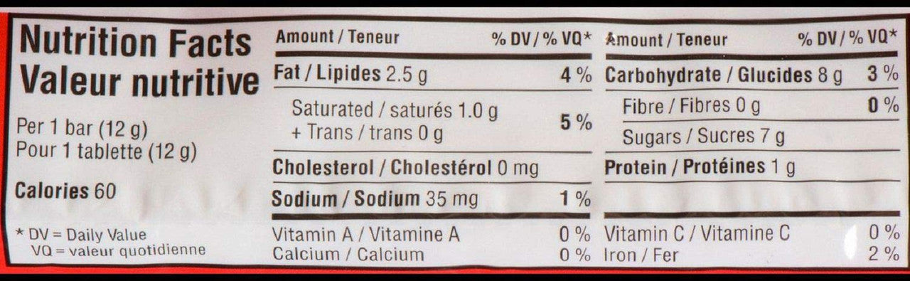 Cadbury Crispy Crunch Mini Chocolate Bars 10 Snack Size, 115g/4oz, 5-Pack{Imported from Canada}