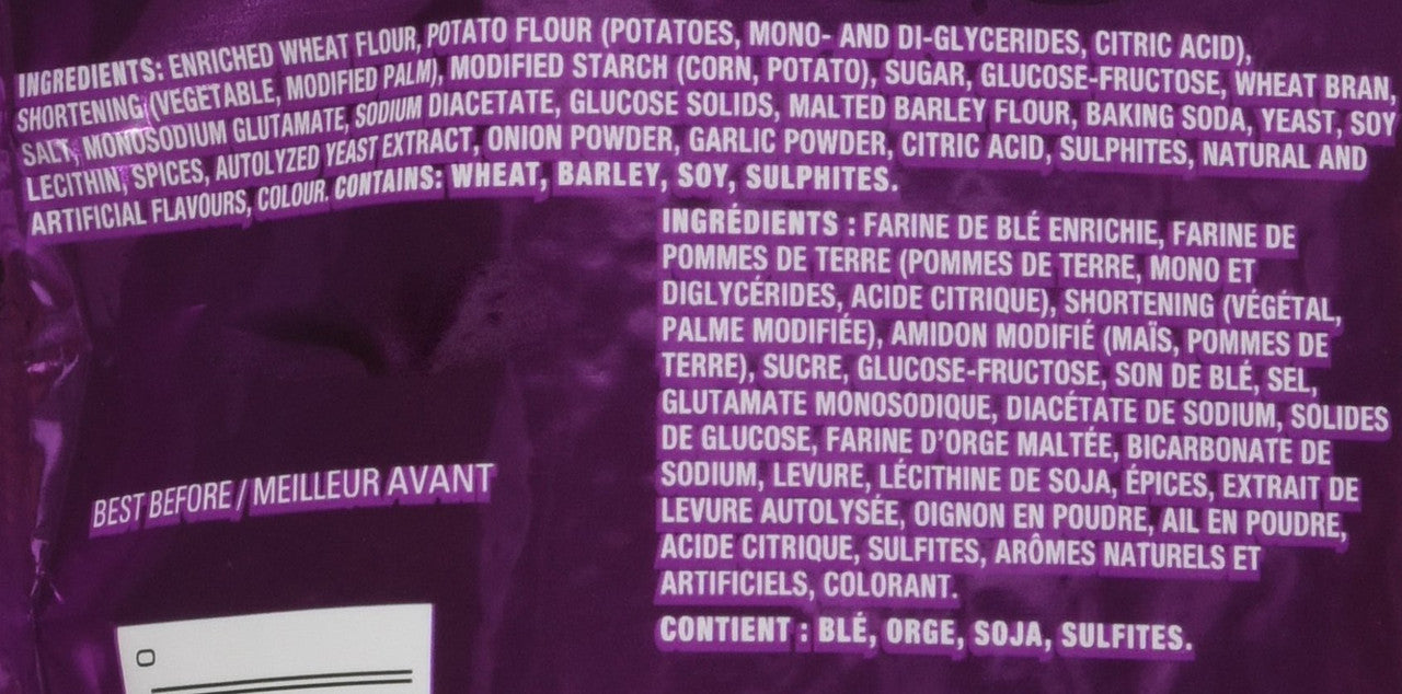 Christie Crispers All Dressed, 175g/6.17 Ounces, 12 Count, {Imported from Canada}