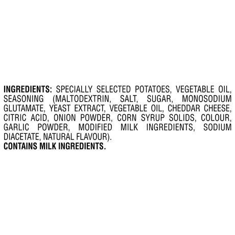 Ruffles Flamin' Hot Cheddar Potato Chips, 190g/6.7 oz., {Imported from Canada}