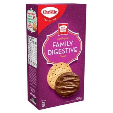 Christie Peek Frean Family Digestive cookies, 300g/10.6oz.(Canadian)