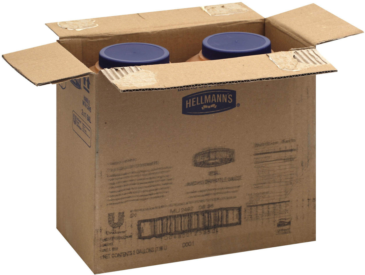 Hellmanns Ancho Chipotle Sandwich Sauce, 1 Gallon/3.78l -- 2 per case, {Imported from Canada}