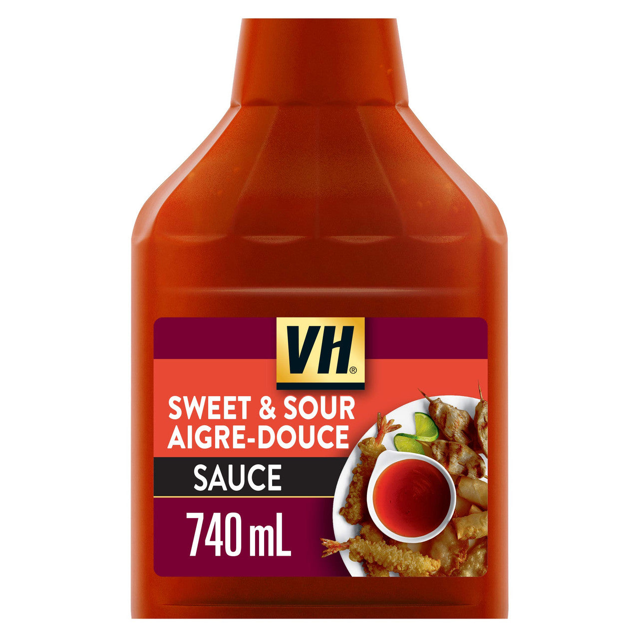 VH Chinese Sweet & Sour Dipping Sauce 740ml/1.6lbs, (Imported from Canada)