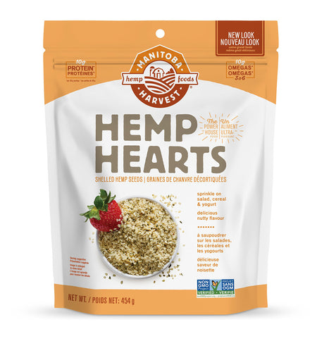 Manitoba Harvest Hemp Hearts,  Natural, 454g/16 oz., Bag {Imported from Canada}