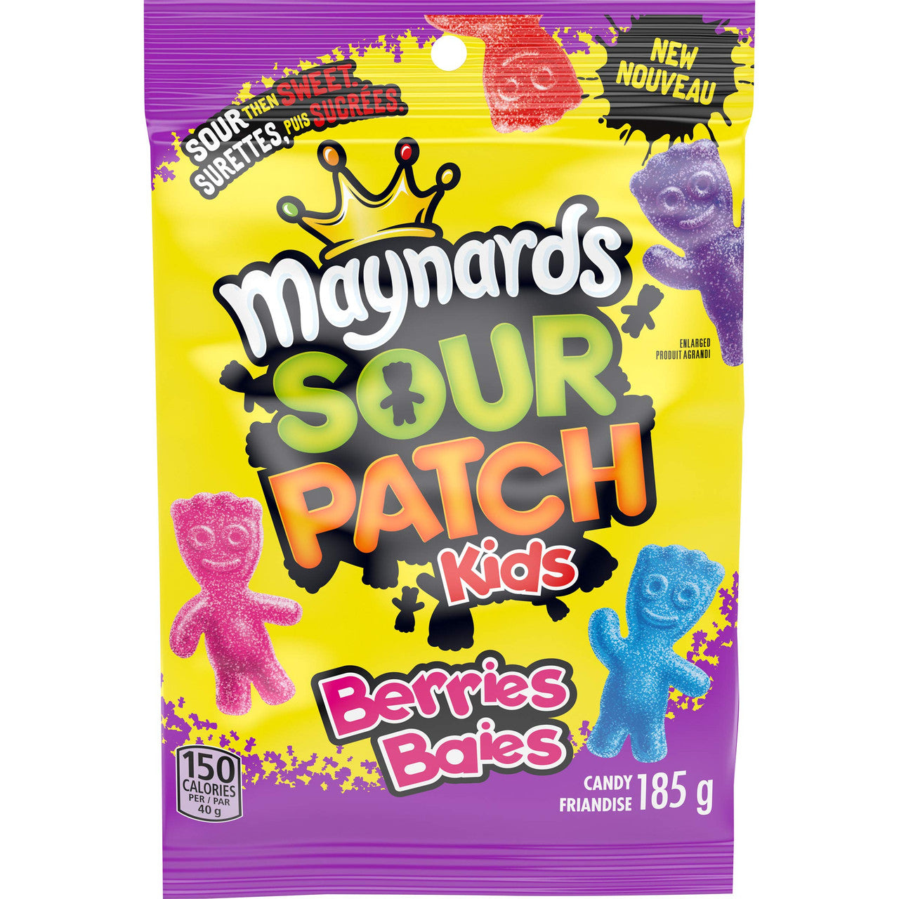 Maynards Sour Patch Kids, Berries, Candy, 185g/6.5 oz., (12pk) {Imported from Canada}