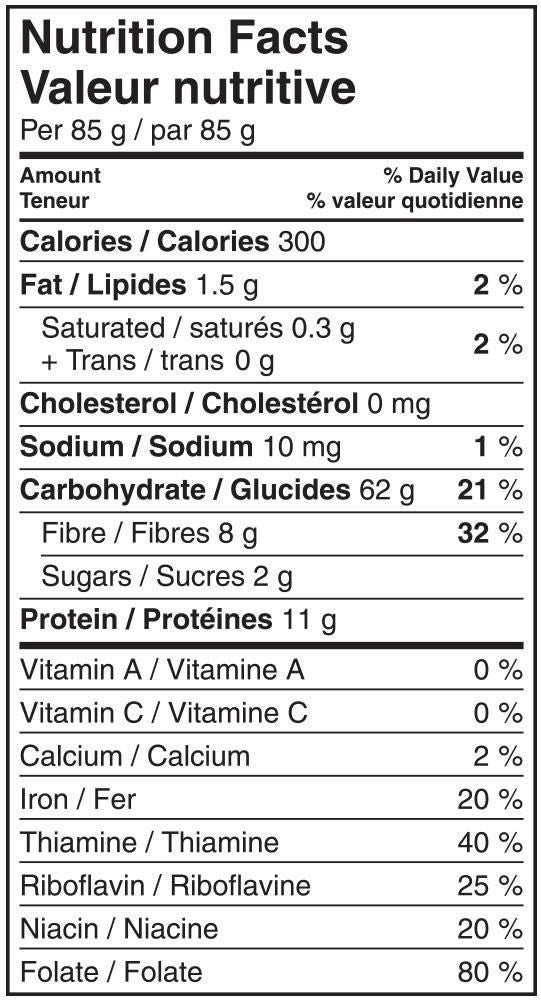 Catelli Smart Penne Rigate Pasta, 375g/13.2 oz., {Imported from Canada}