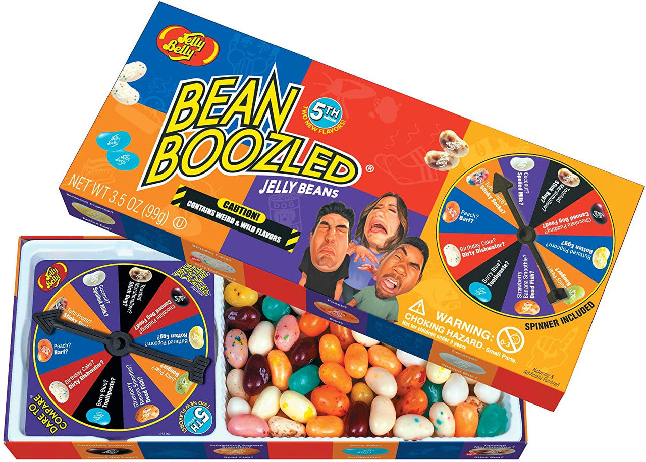 Jelly Belly BeanBoozled Spinner Gift Box, 5th Edition, 20 Assorted Flavours, 100g/3.5 oz.