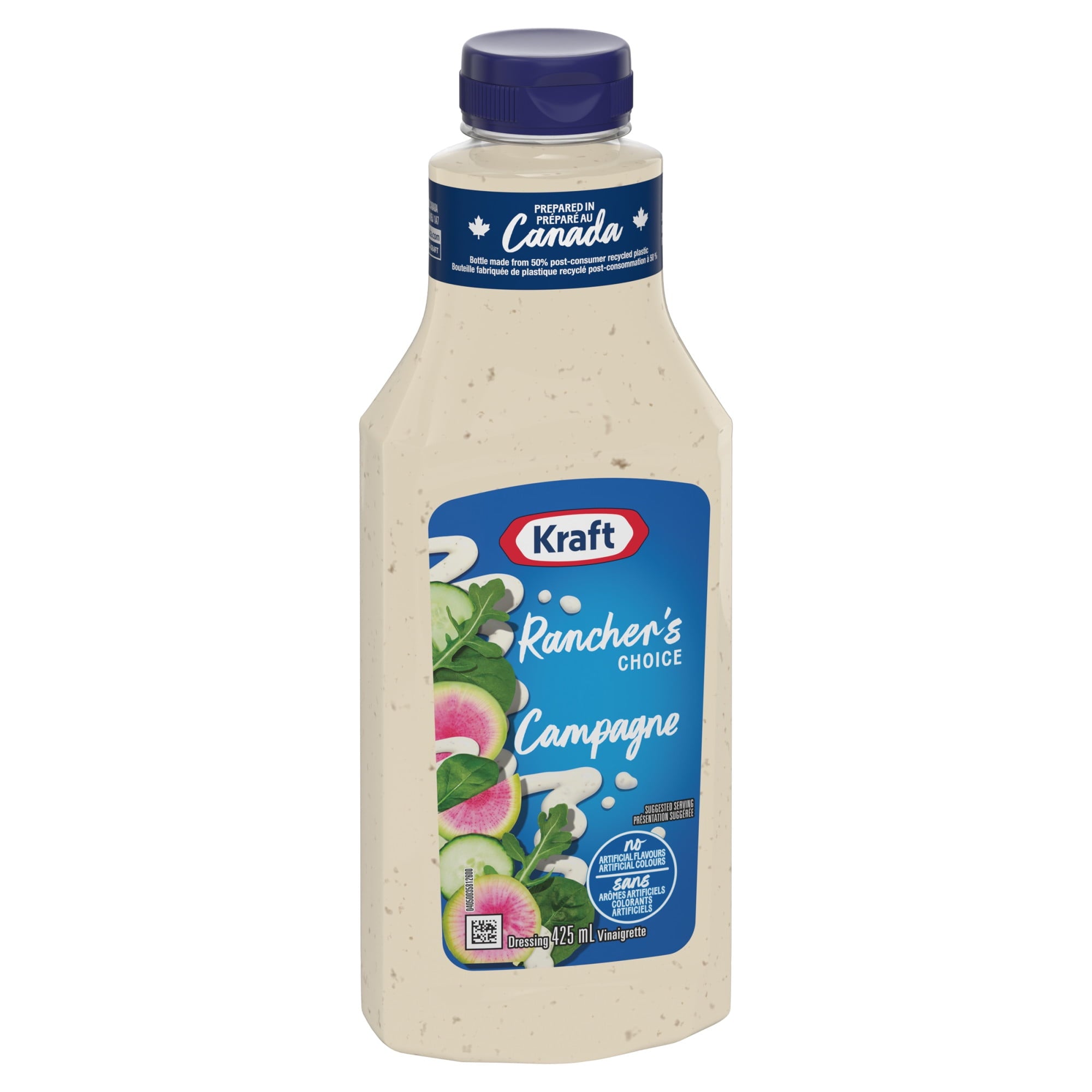 Kraft Rancher's Choice Dressing 425ml/14.4 oz., Bottle, front of bottle