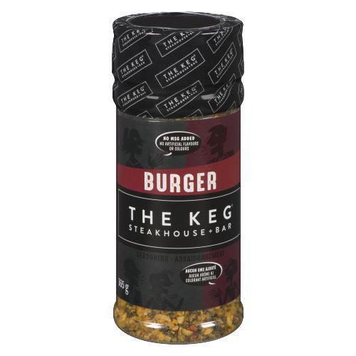 The Keg Steakhouse & Bar, Burger Seasoning, 165g/5.8 oz., {Imported from Canada}