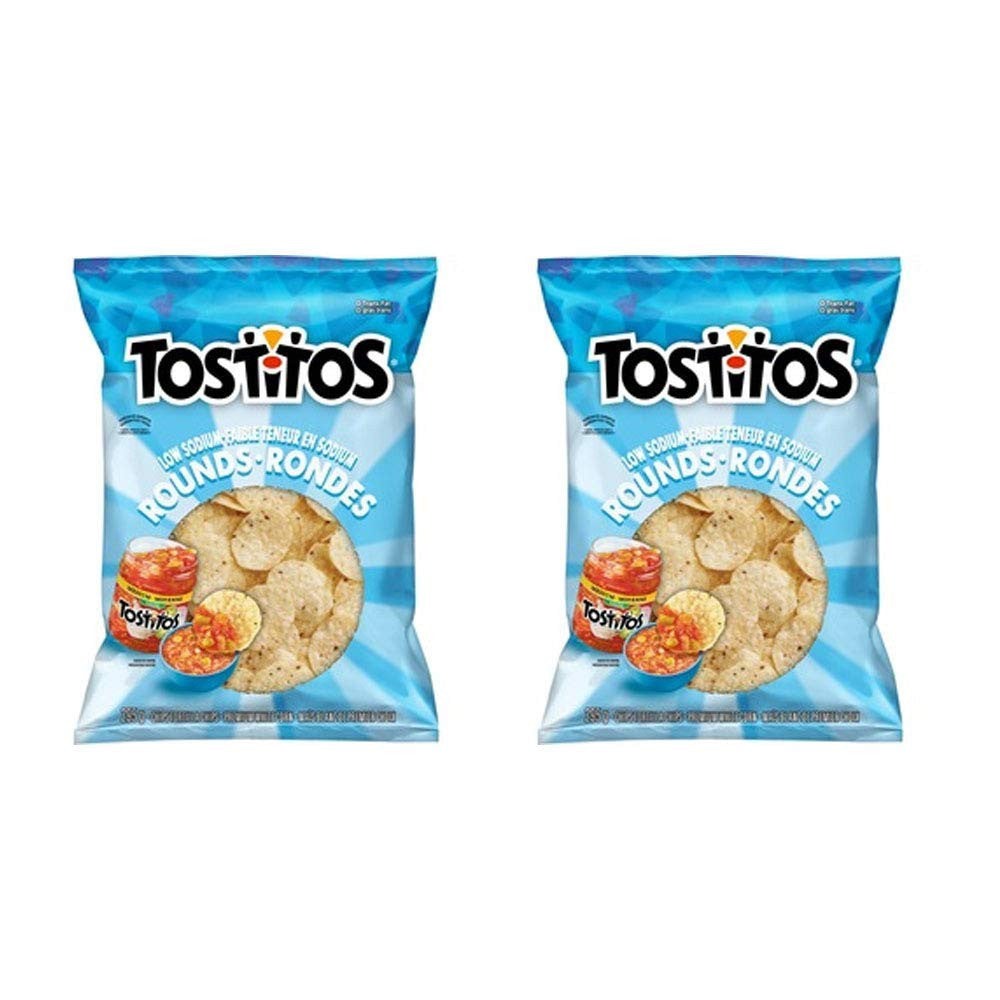 Tostitos Low Sodium Tortilla Chips 295g/10.4oz, 2-Pack {Imported from Canada}