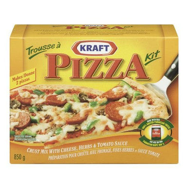 Kraft Pizza Kit, 850 grams /30 Ounces {Imported from Canada}