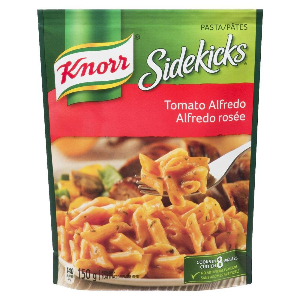 Knorr Sidekicks Tomato Alfredo Pasta Side Dish 150g (Imported from Canada)