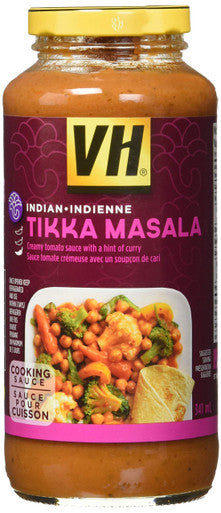 VH Tikka Masala Cooking Sauce (12 Count), 341ml/11.5oz., Jars {Imported from Canada}