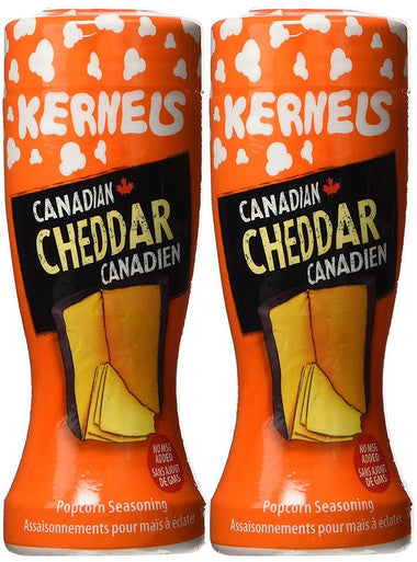 Kernels Popcorn Seasoning Canadian Cheddar 100g (2 Pack) (Imported from Canada)