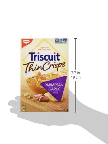 Triscuit Thin Crisps, Parmesan Garlic, 200g/7.1oz {Imported from Canada}